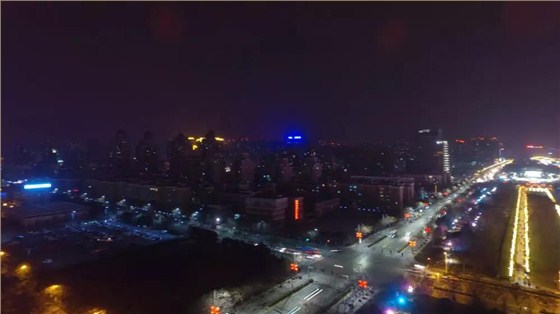 住宅區(qū)夜景過(guò)暗