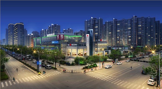 錦業(yè)路與丈八三路交匯口&mdash;綠地國(guó)際俱樂(lè)部