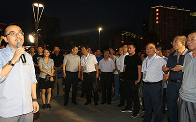 西安高新區璀璨之夜“互看、互學、互比”現場交流會