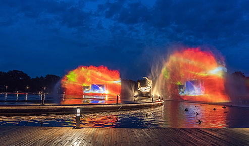 燈光秀帶動四大經濟要素