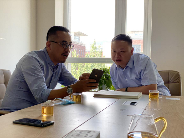 信達科技一行訪問北京普天智慧科技有限公司