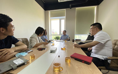 董事長王春龍帶領(lǐng)信達電通一行訪問北京普天智慧科技有限公司