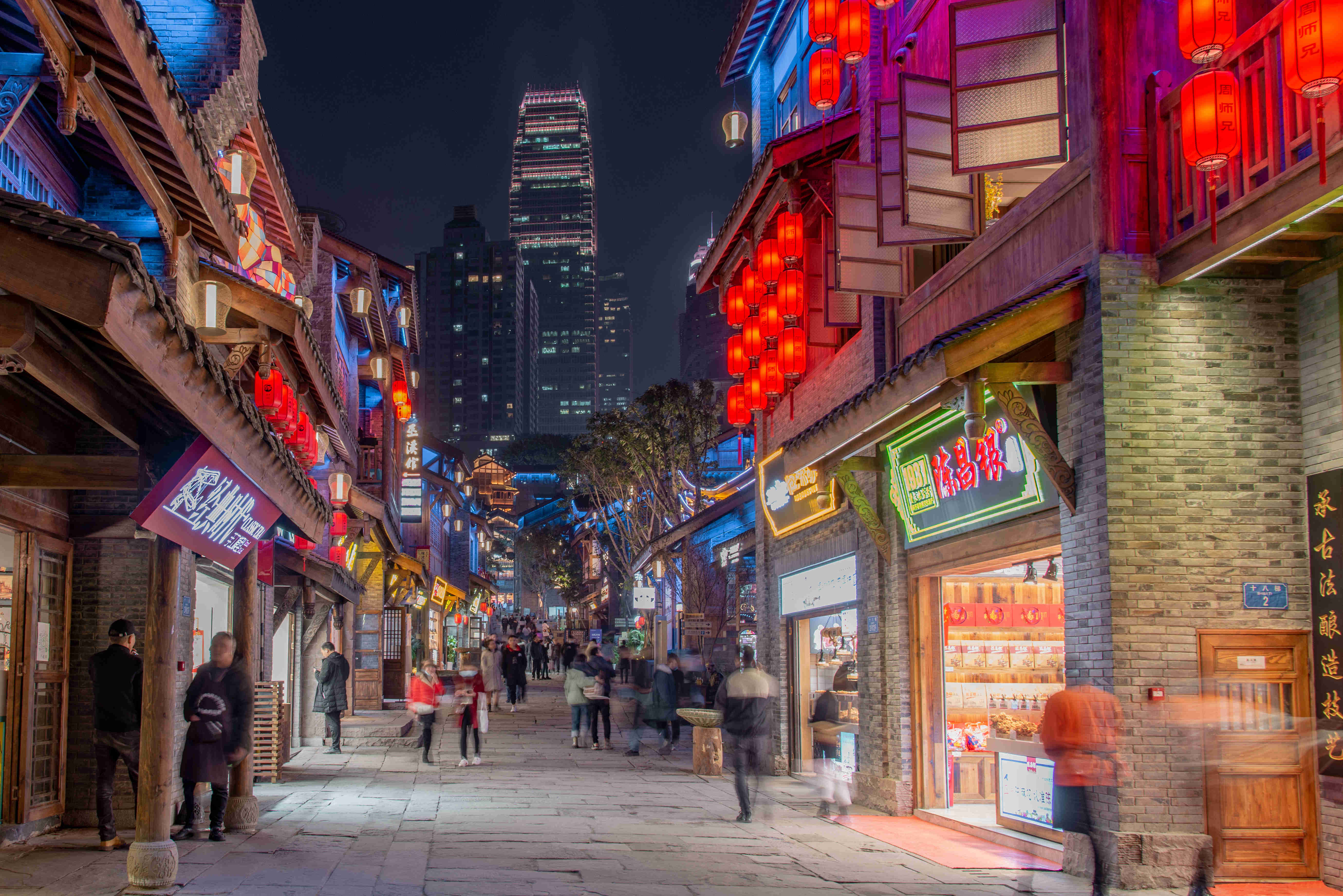 店招：煙火氣展現(xiàn)城市文化底蘊(yùn)-1-信達(dá)電通